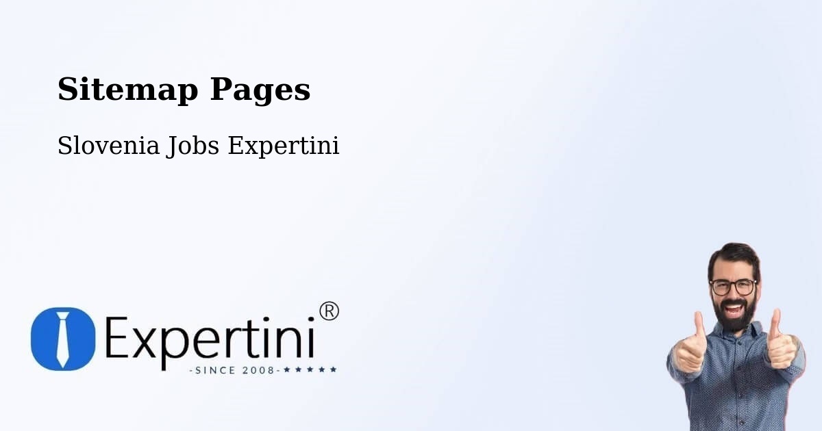 Sitemap Pages across Slovenia - Slovenia Jobs Expertini